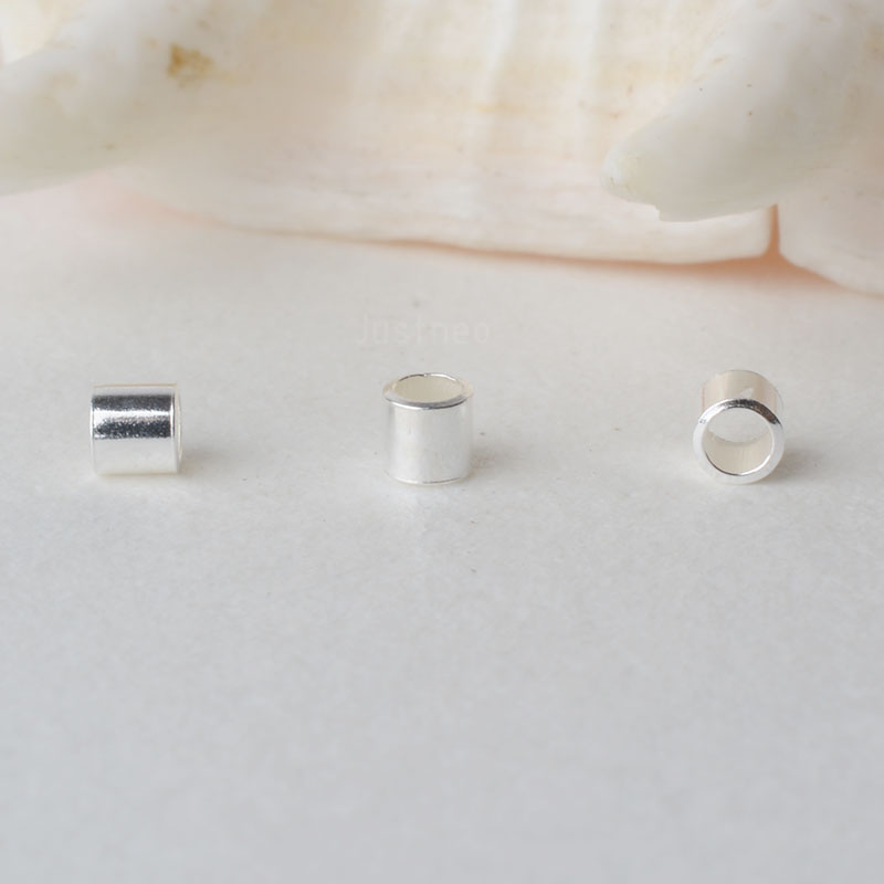 Crimp Bead Tube - Hypo allergene lose Crimp perlen aus