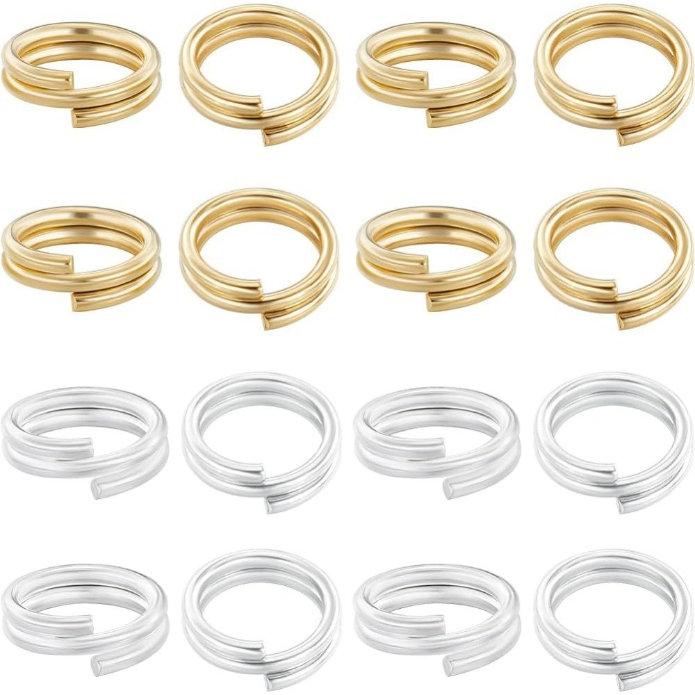 Jewelry Making Loops - 1 Box 80 Stück geteilter Biegering