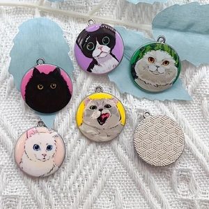 10 Stück Cartoon-Tier-Katzen-E – Jewelry Making Pendants Bewertung und Preis