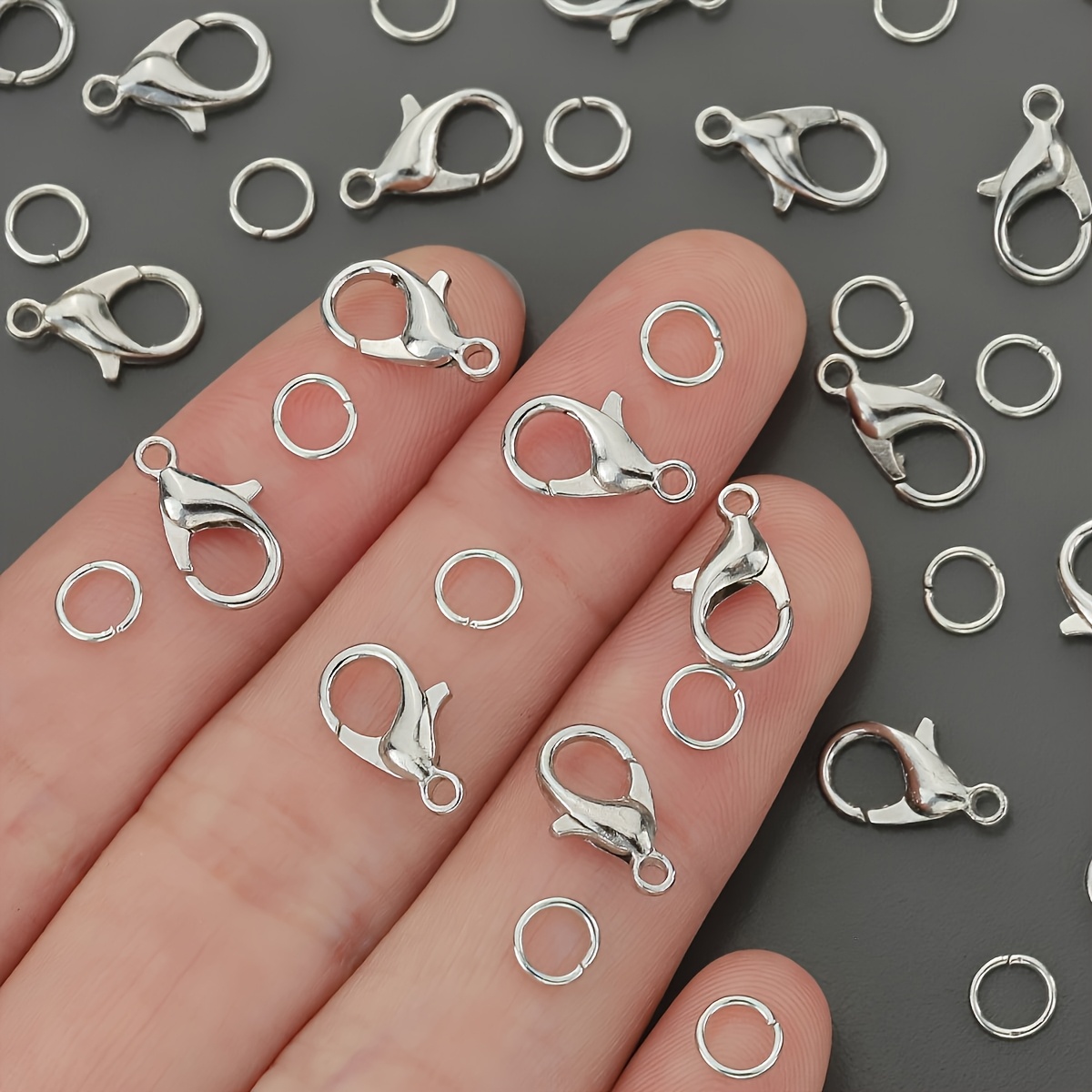 1/2/300 Stück Karabinerverschl – Jewelry Making Loops Bewertung und Preis