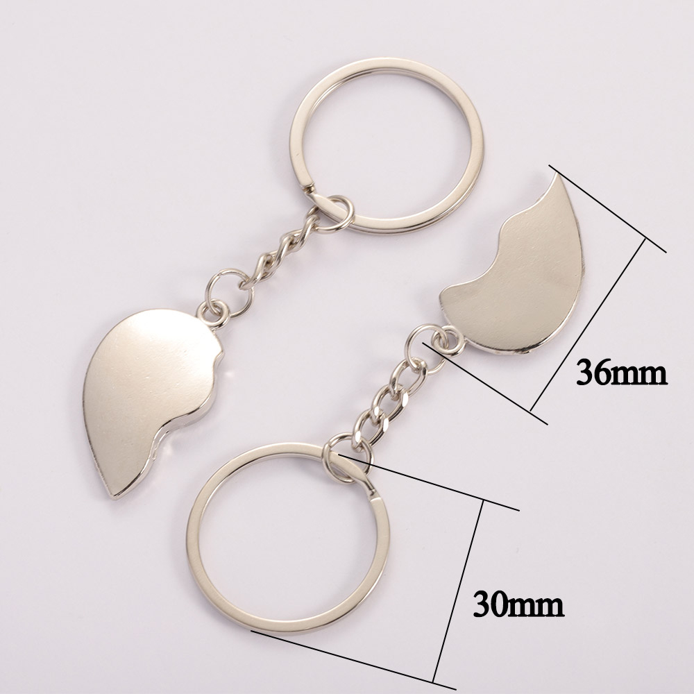 1 Paar Herzanhänger-Paar-Schlü – Jewelry Making For Couples Bewertung und Preis