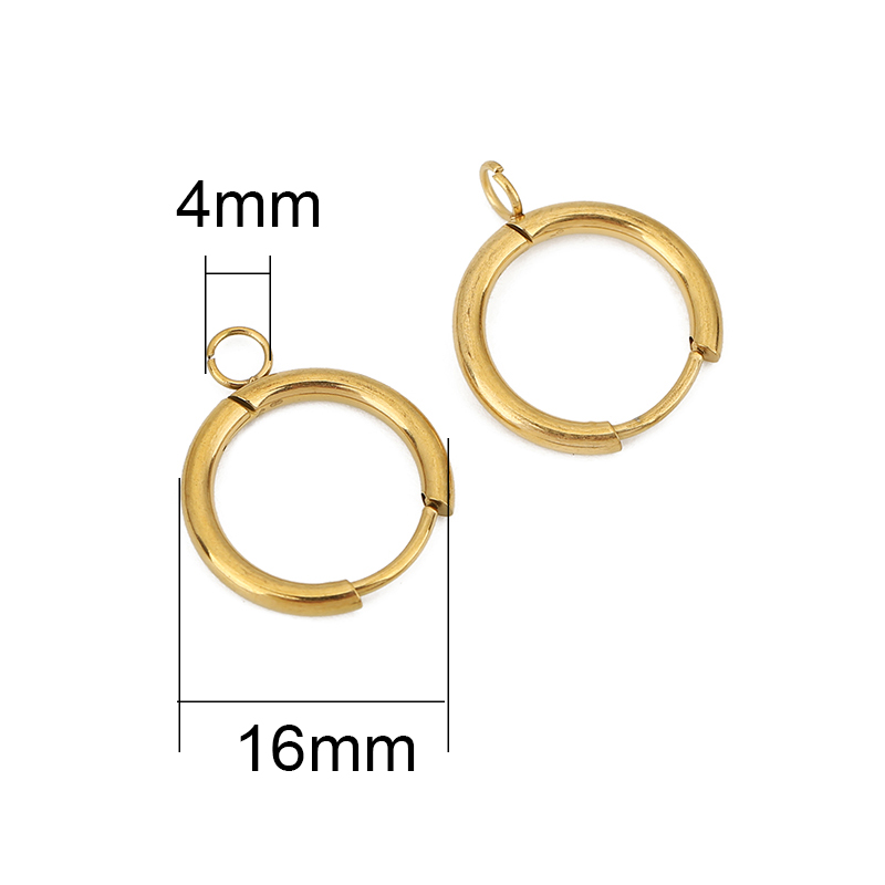 10 Stück PVD verblasst nie Ohr – Jewelry Making Thread Bewertung und Preis