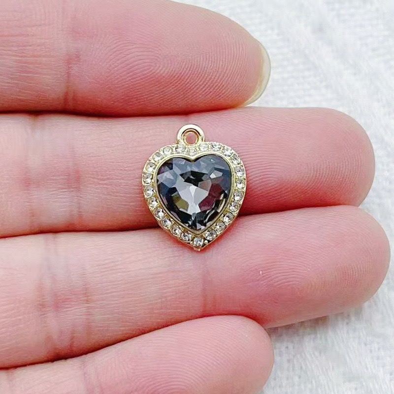 10 Stück herzförmige, mit bunt – Jewelry Making Pendants Bewertung und Preis