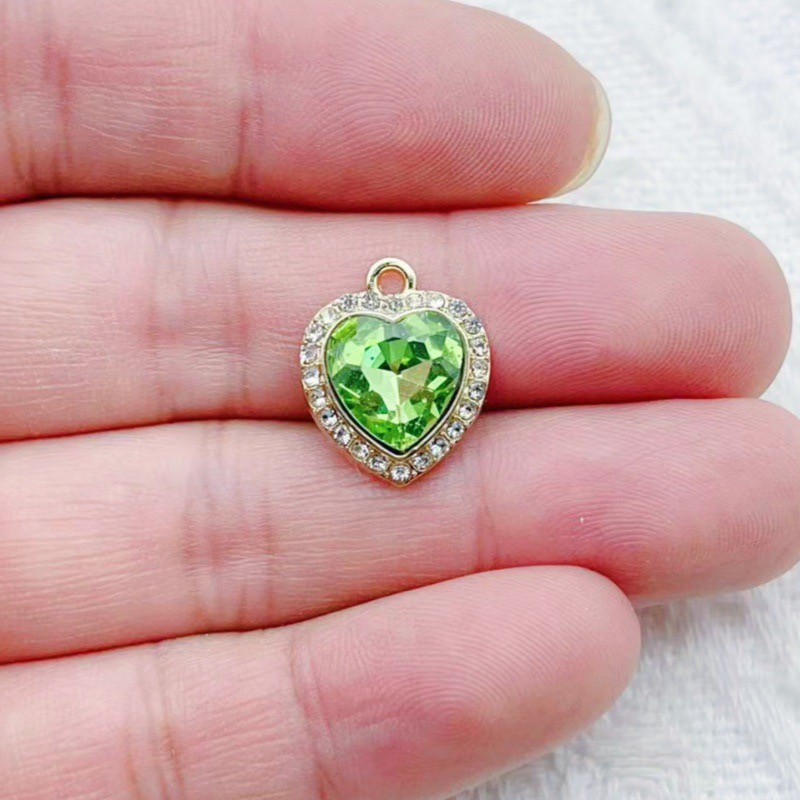 10 Stück herzförmige, mit bunt – Jewelry Making Pendants Bewertung und Preis