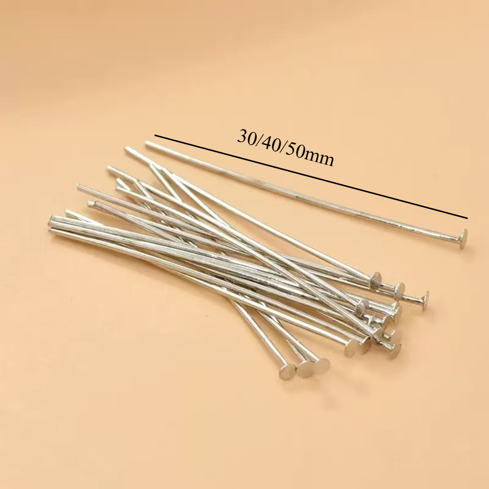 200 Stück 30/40/50mm Nadeln mi – Jewelry Making Head Pins Bewertung und Preis
