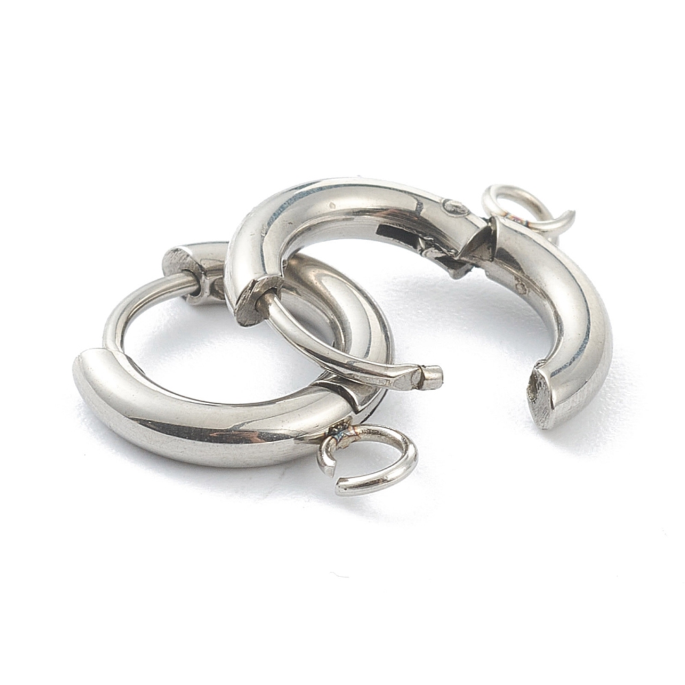 10 Stück 201 Edelstahl Huggie- – Jewelry Making Loops Bewertung und Preis