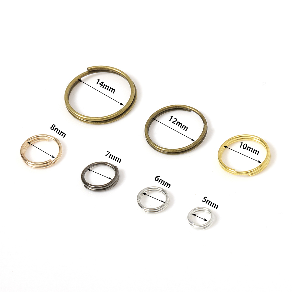 200 Stück 5-14mm Schlüsselring – Jewelry Making Loops Bewertung und Preis