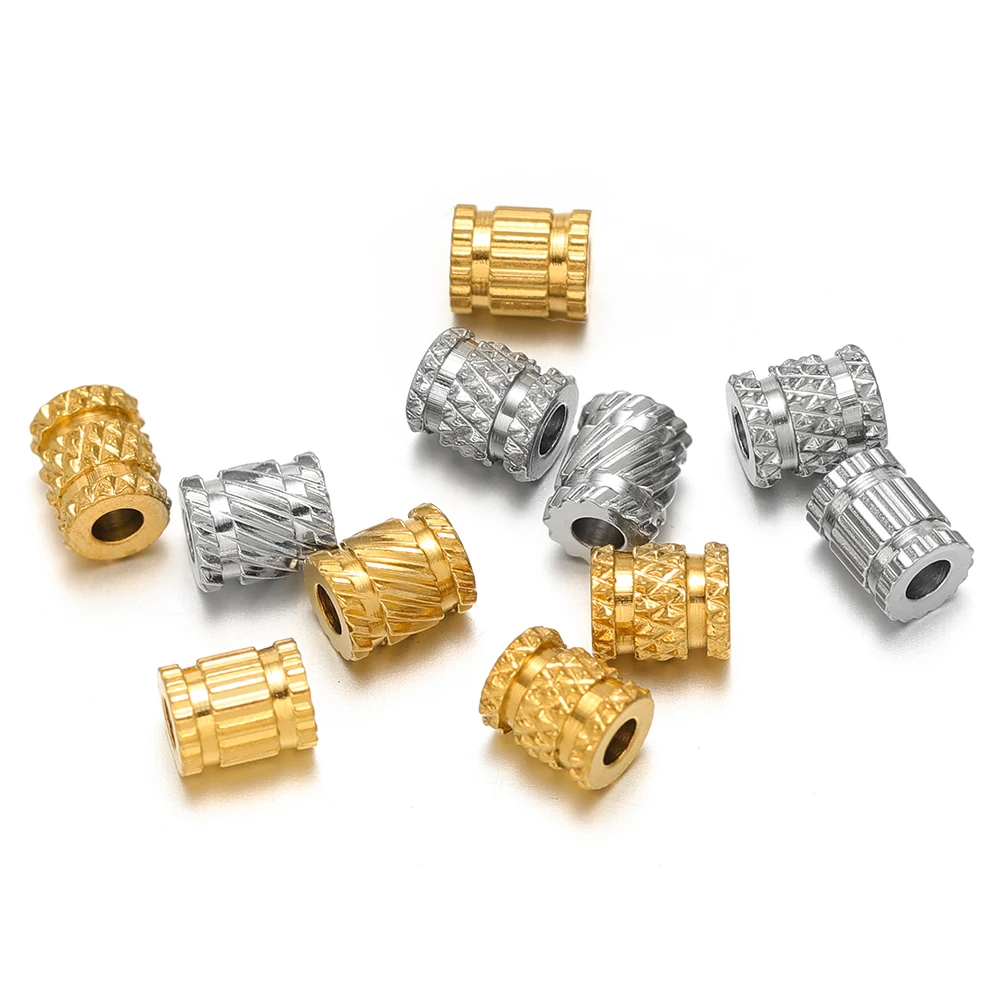 20 Stück PVD Gold Edelstahl Gr – Crimp Bead Tube Bewertung und Preis