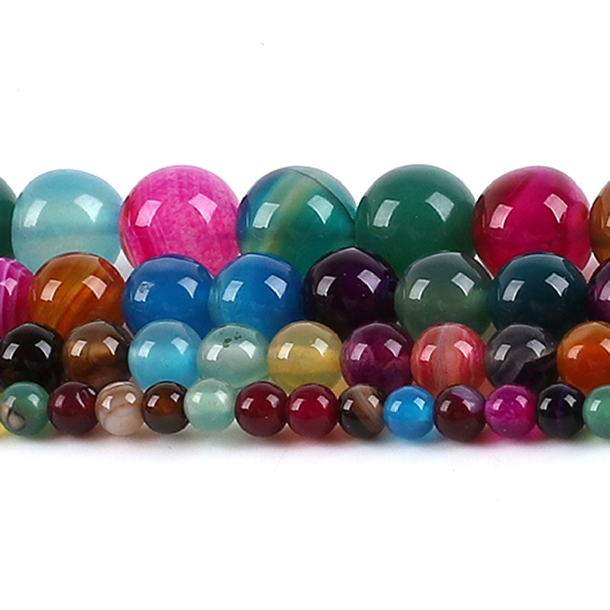 Natürliche Achat-Steinperlen,  – Jewelry Making With Stones Bewertung und Preis