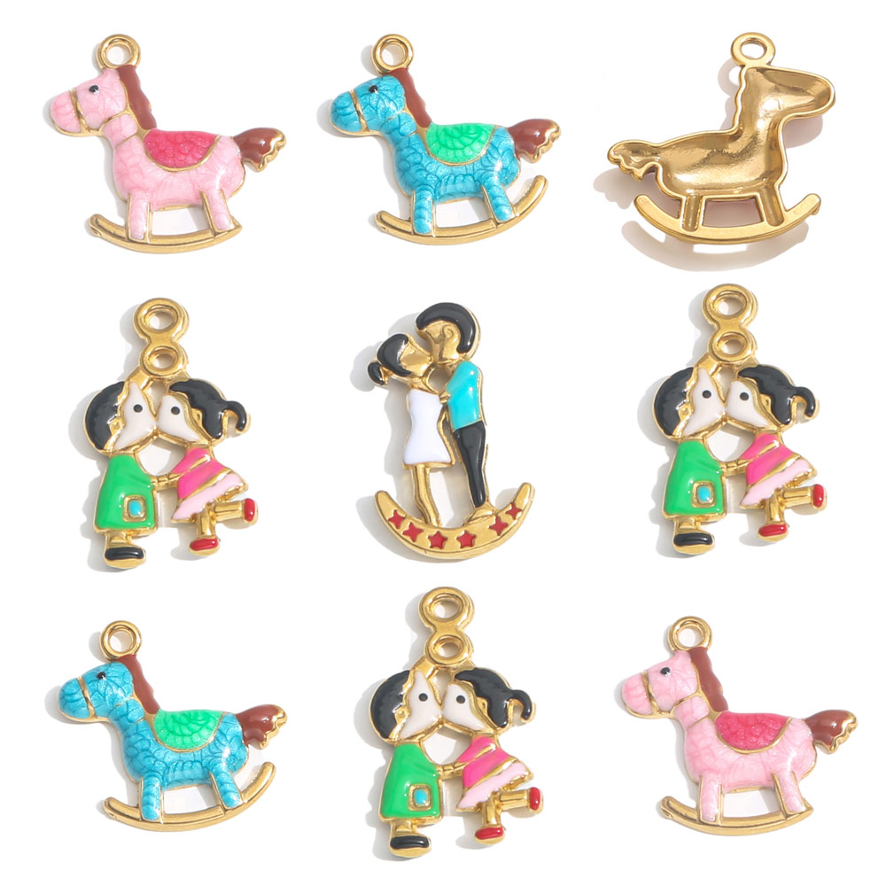 2 Stück Edelstahl Charm Paar R – Jewelry Making For Couples Bewertung und Preis