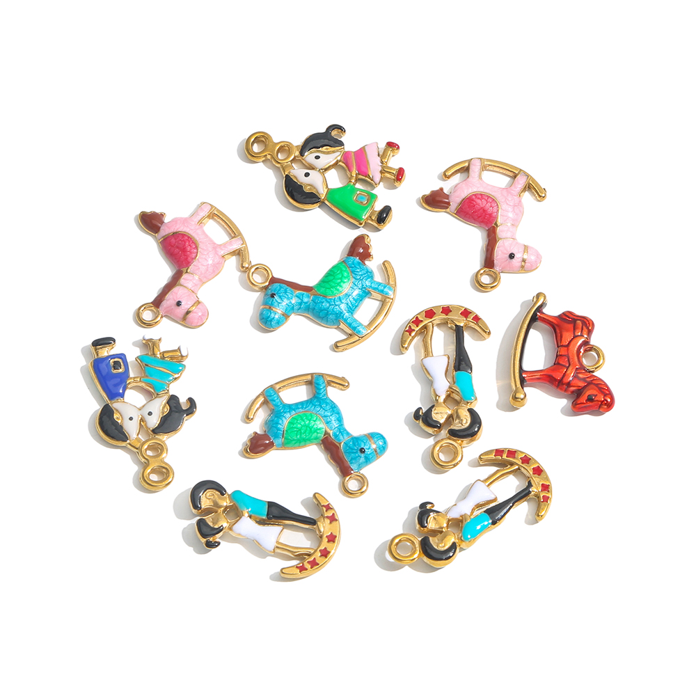 2 Stück Edelstahl Charm Paar R – Jewelry Making For Couples Bewertung und Preis