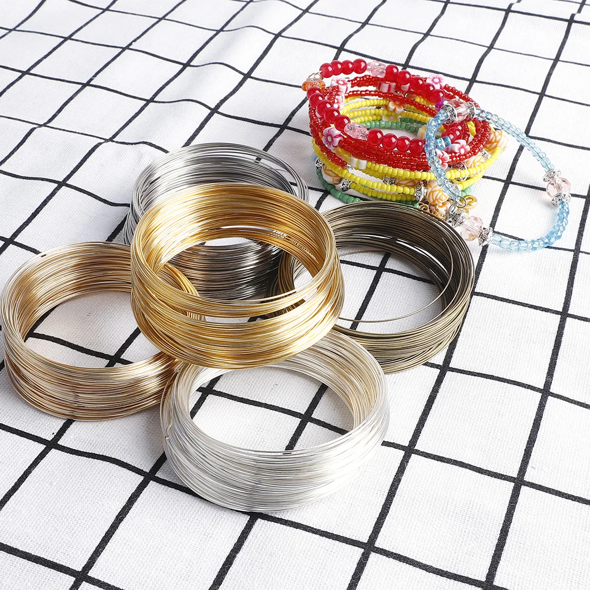 100 Loops 0,6 mm Memory-Draht- – Memory Wire Bracelet Bewertung und Preis