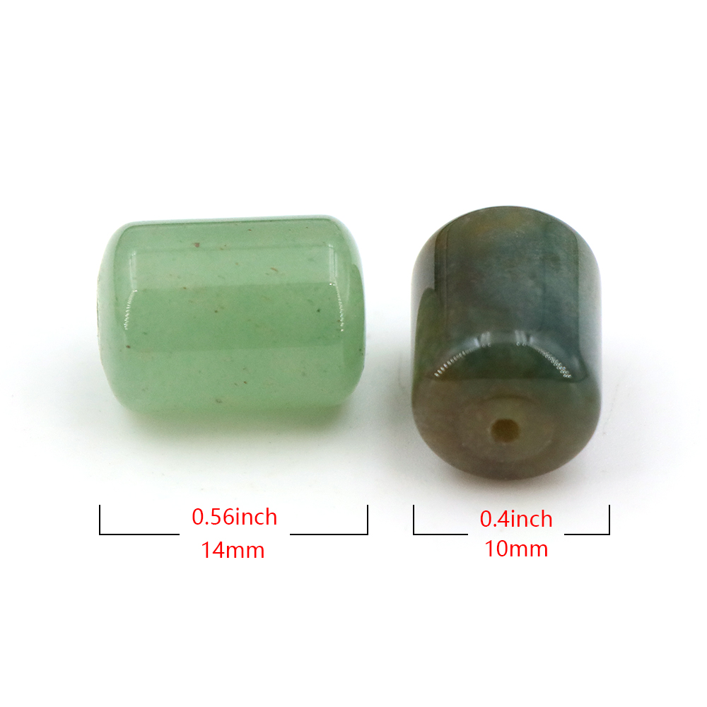 10x14mm Naturstein-Zylinderper – Crimp Bead Tube Bewertung und Preis