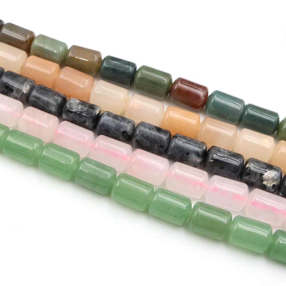 10x14mm Naturstein-Zylinderper – Crimp Bead Tube Bewertung und Preis
