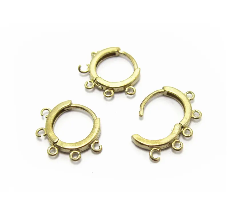 10 Stück Messing-Ohrreifen, Le – Jewelry Making Loops Bewertung und Preis