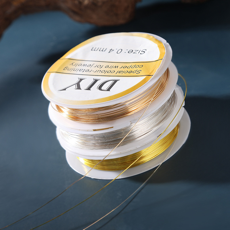 1 Rolle Silber-Kupferdraht, 0, – Jewelry Making Thread Bewertung und Preis