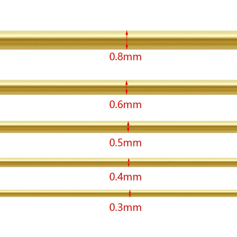 0,3–1,0 mm Schmuck-Kupferdraht – Jewelry Making Thread Bewertung und Preis