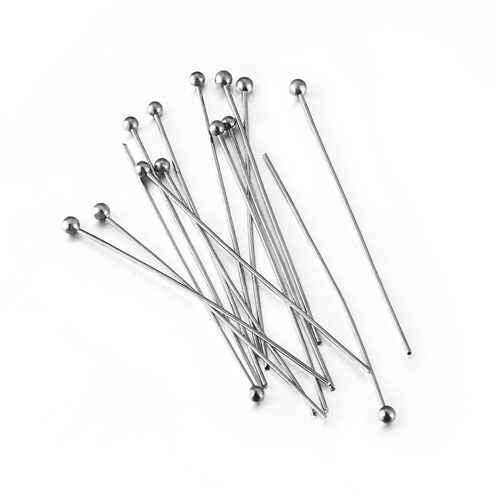 50 Teile/los 12 14 16 20 25 30 – Jewelry Making Head Pins Bewertung und Preis