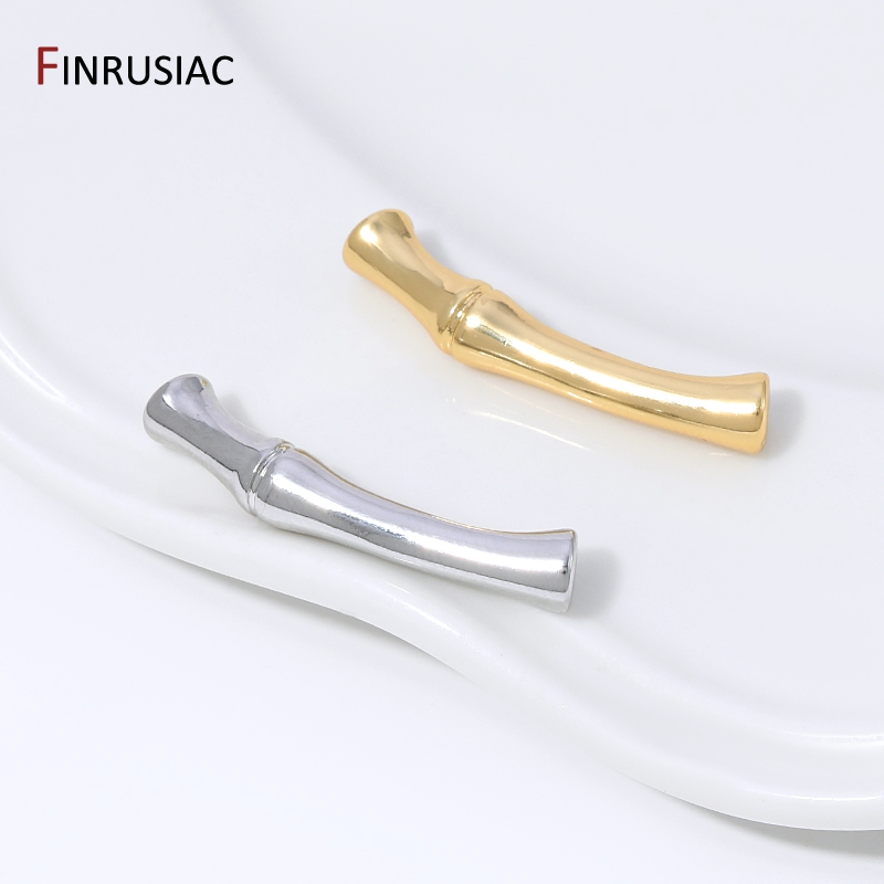 18K vergoldete Messingrohr-Abs – Crimp Bead Tube Bewertung und Preis