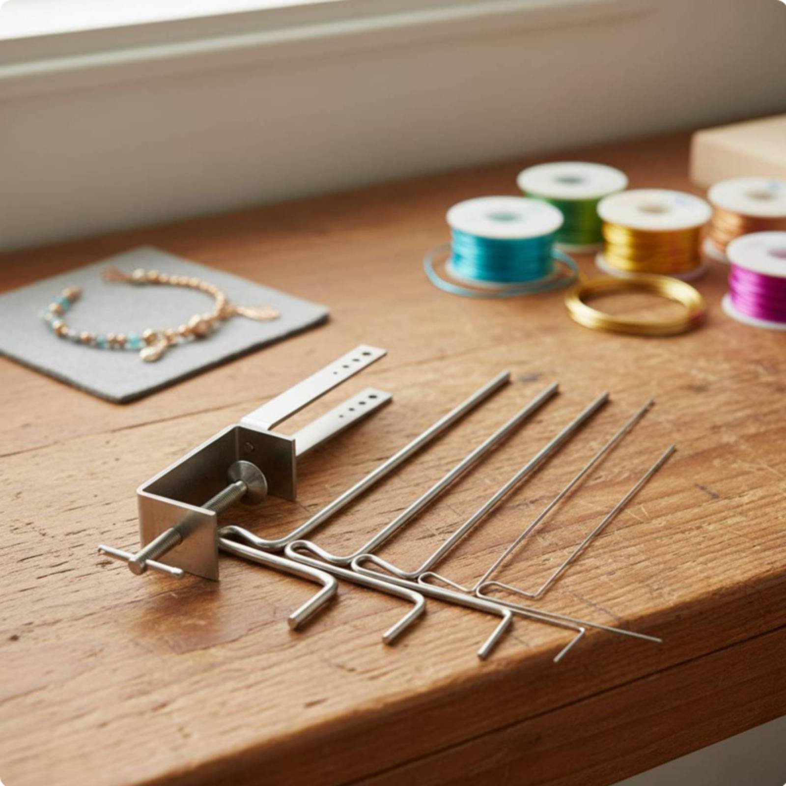 Stufenförmige Drahtwickelstäbe – Jewelry Making Loops Bewertung und Preis