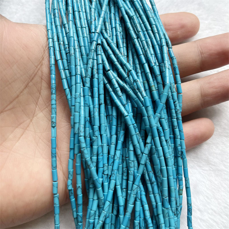 4*2mm kleine Naturstein runde  – Crimp Bead Tube Bewertung und Preis