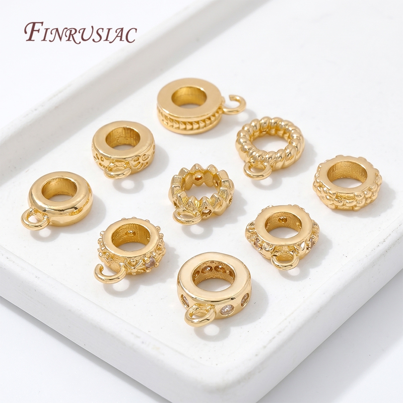 14K vergoldete CZ-Bügel für di – Jewelry Making Loops Bewertung und Preis