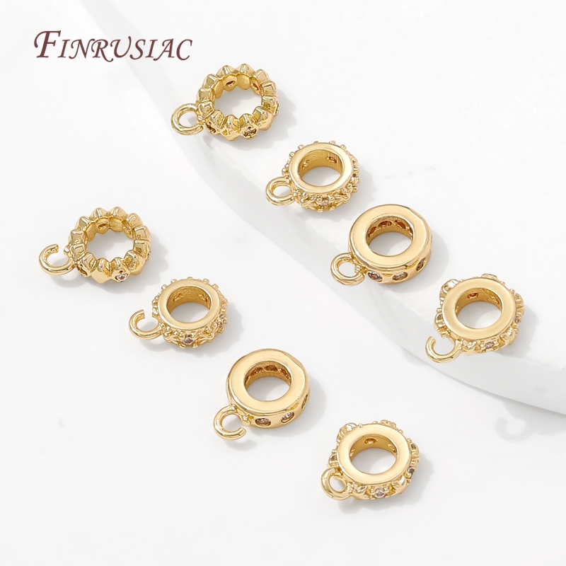 14K vergoldete CZ-Bügel für di – Jewelry Making Loops Bewertung und Preis