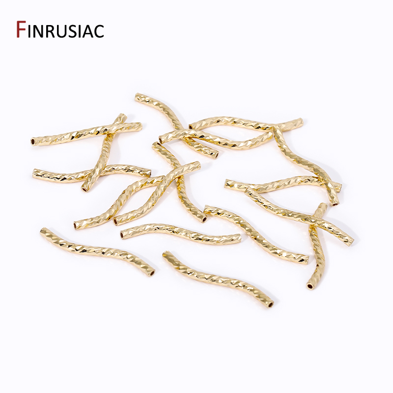 14/18K vergoldetes Messing, 20 – Crimp Bead Tube Bewertung und Preis