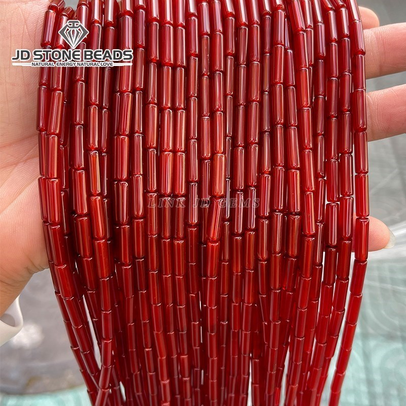 4*13mm Natürliche Achat Aventu – Crimp Bead Tube Bewertung und Preis