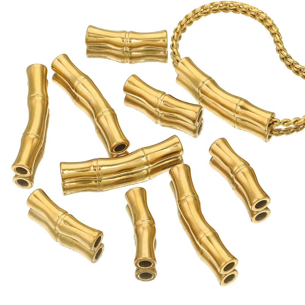 5 Stück Edelstahl-Verbinder, g – Crimp Bead Tube Bewertung und Preis
