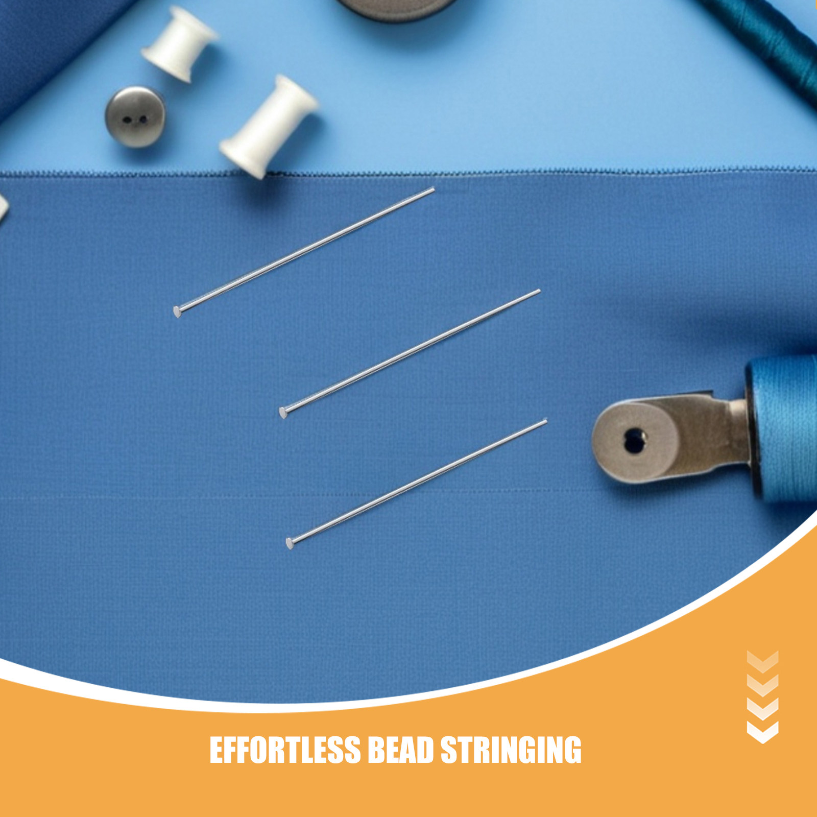 300 Stück Edelstahl-Flachstift – Jewelry Making Head Pins Bewertung und Preis