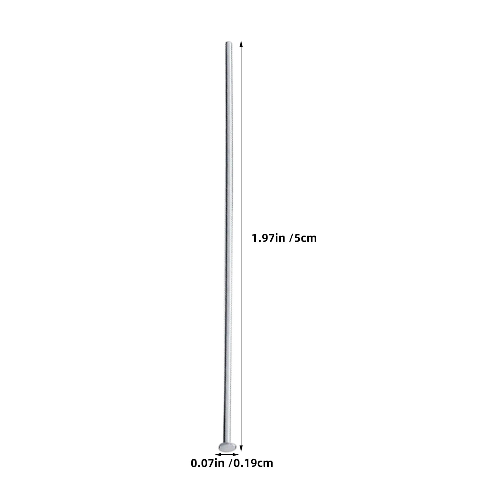 300 Stück Edelstahl-Flachstift – Jewelry Making Head Pins Bewertung und Preis