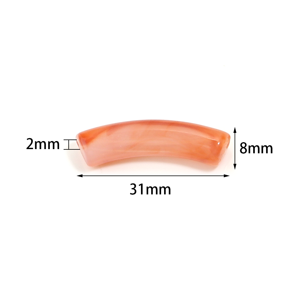 30 Stück Bambusrohr-förmige Ac – Crimp Bead Tube Bewertung und Preis