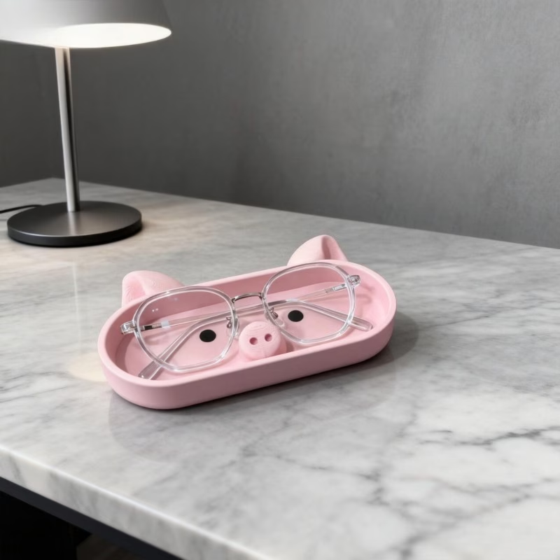 Rosa Schweinchenförmige Aufbew – Jewelry Making Desk Bewertung und Preis