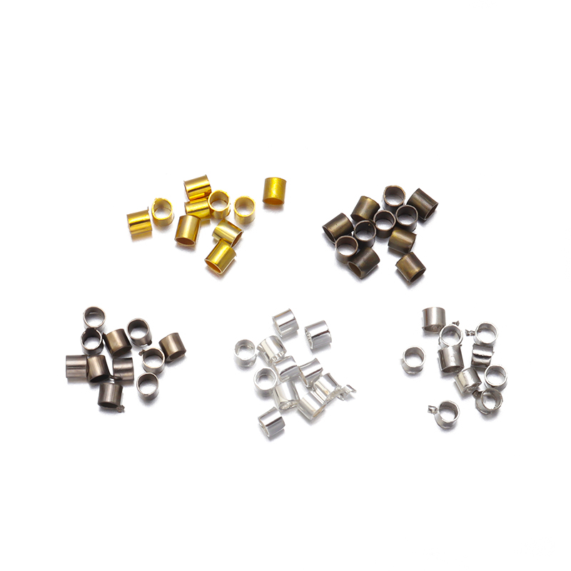 500 teile/los Kupfer Positioni – Crimp Bead Tube Bewertung und Preis