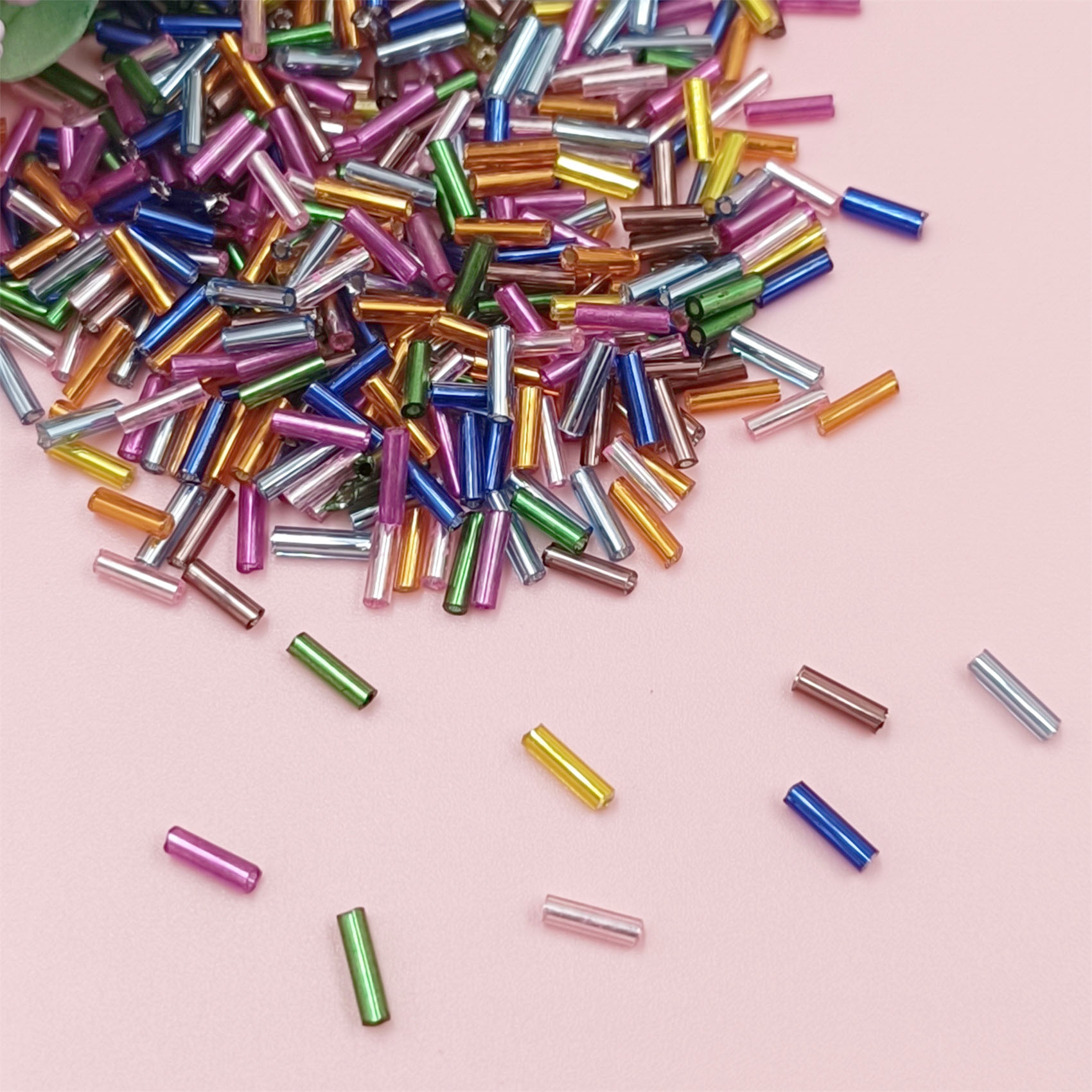 200 Stücke 2*7mm Glasrohr Lose – Crimp Bead Tube Bewertung und Preis