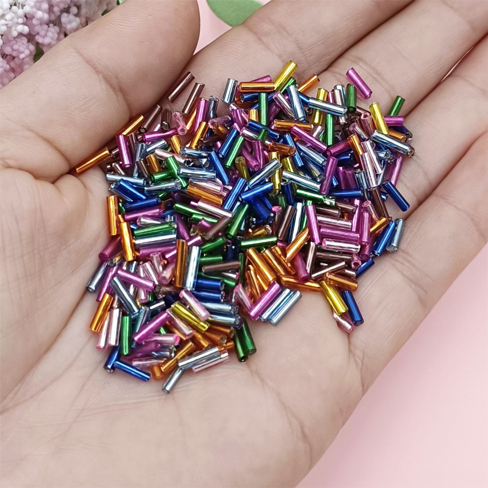 200 Stücke 2*7mm Glasrohr Lose – Crimp Bead Tube Bewertung und Preis