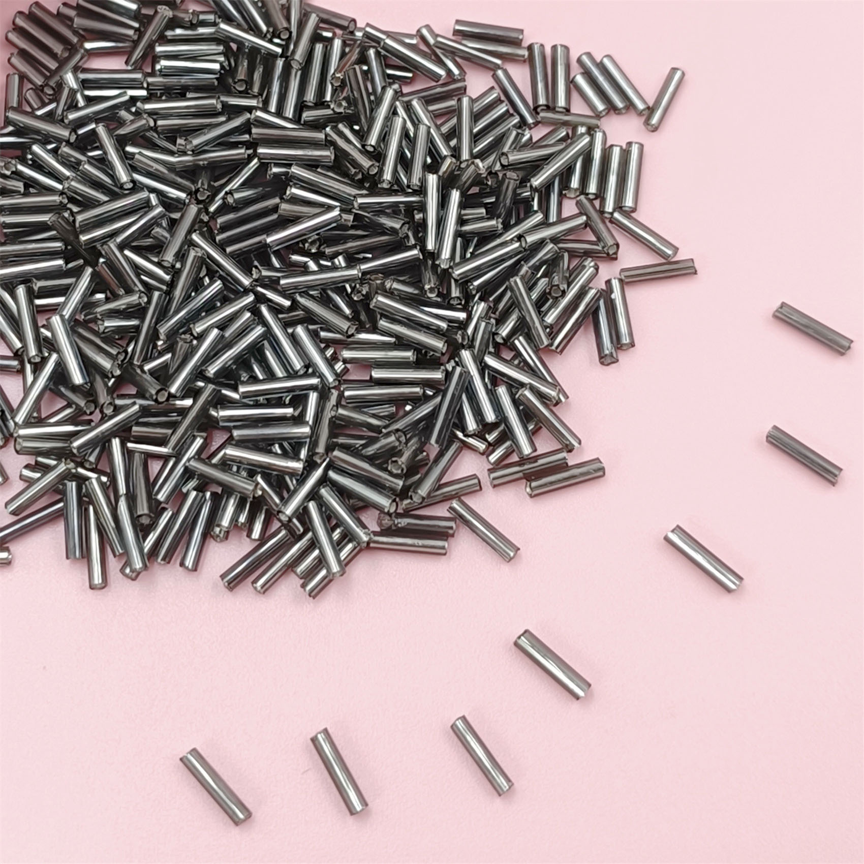 200 Stücke 2*7mm Glasrohr Lose – Crimp Bead Tube Bewertung und Preis
