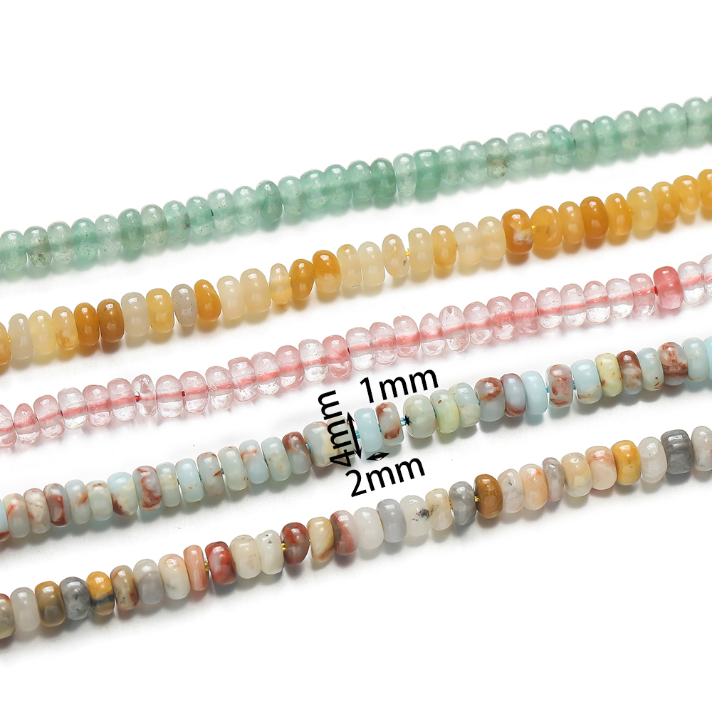 1 Strang Natursteinperlen, fla – Jewelry Making With Stones Bewertung und Preis