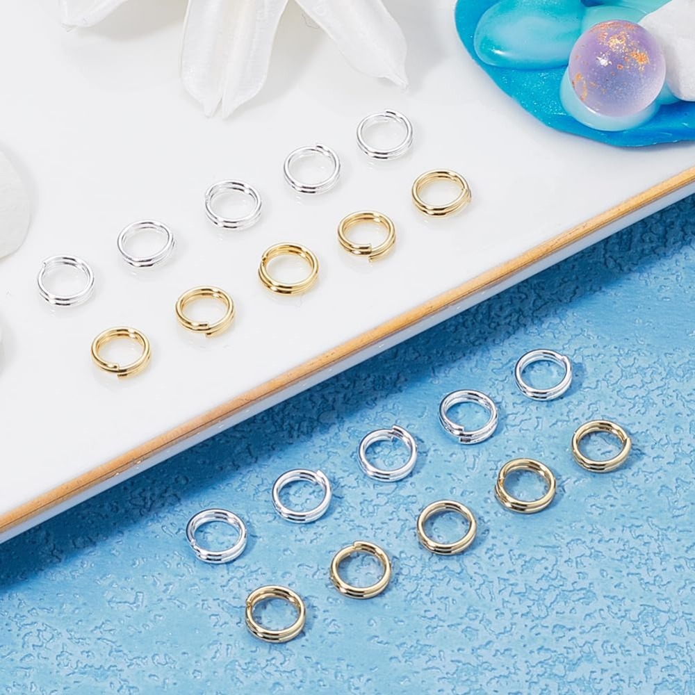 1 Box 80 Stück geteilter Biege – Jewelry Making Loops Bewertung und Preis