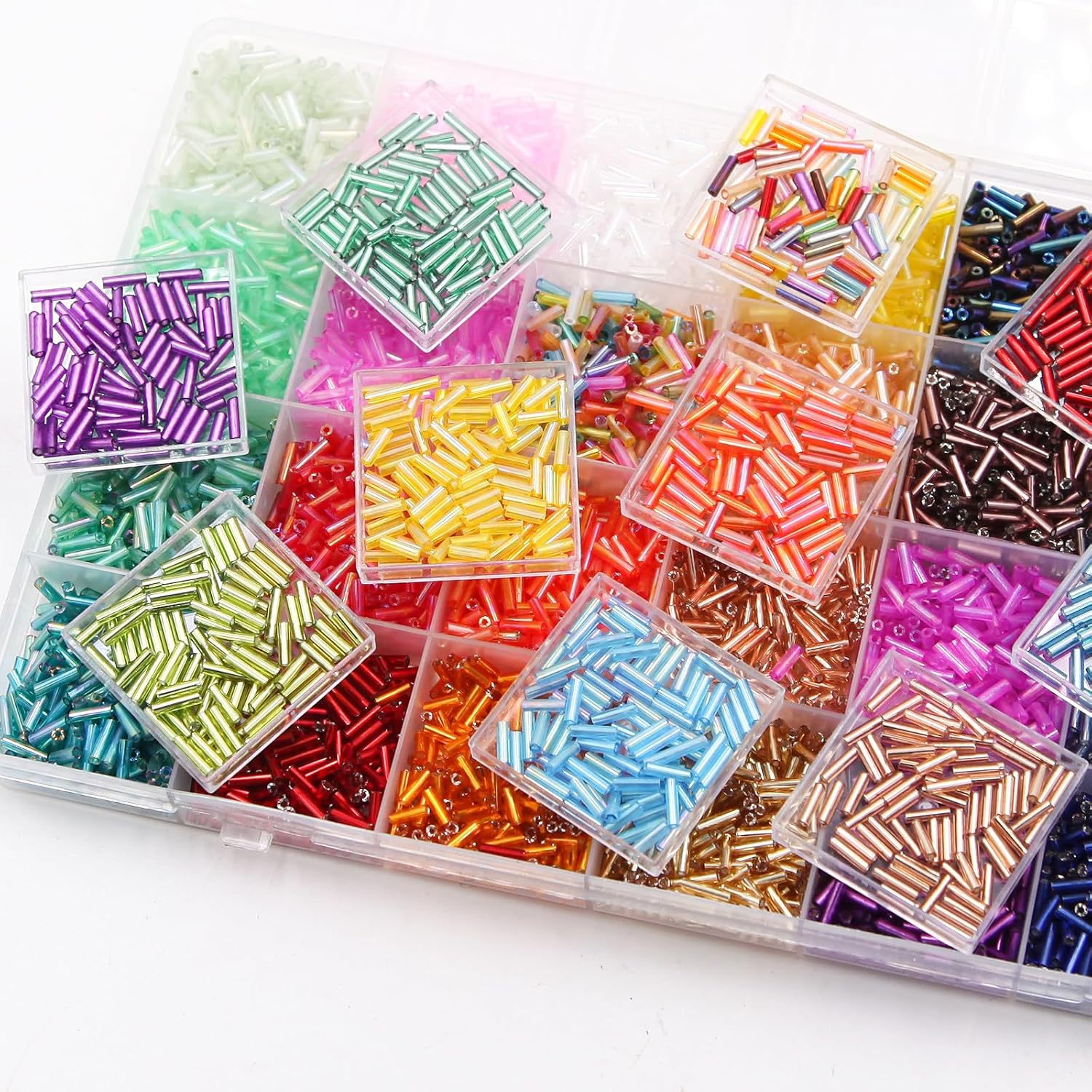 Ungefähr 6720 Stück/Box 7mm 28 – Crimp Bead Tube Bewertung und Preis