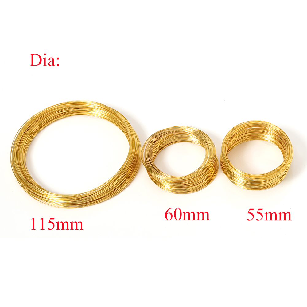 100 Loops Gold Speicher Perlen – Memory Wire Bracelet Bewertung und Preis