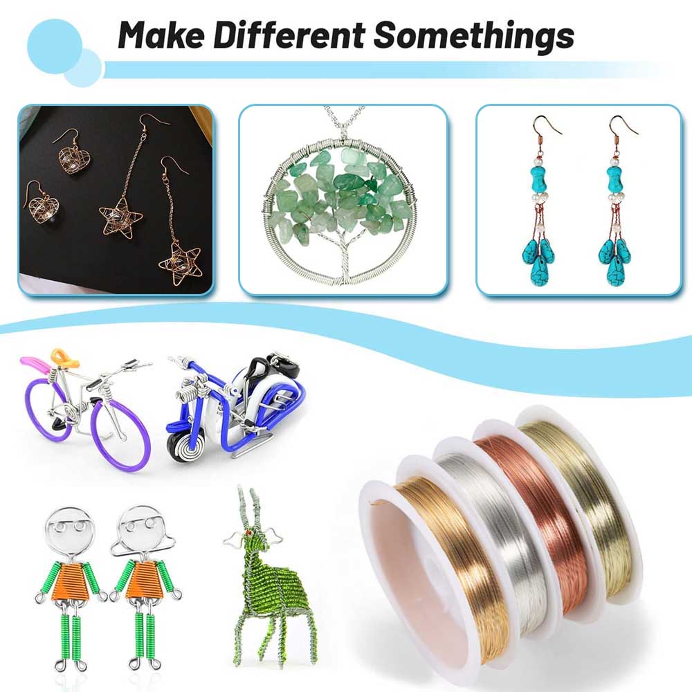 1 Stück 0,2-1mm Kupferdraht fü – Jewelry Making Thread Bewertung und Preis