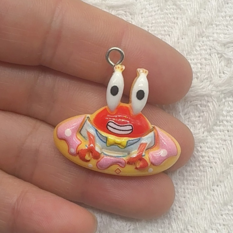 10 Stück Cartoon-Harzanhänger, – Jewelry Making Pendants Bewertung und Preis