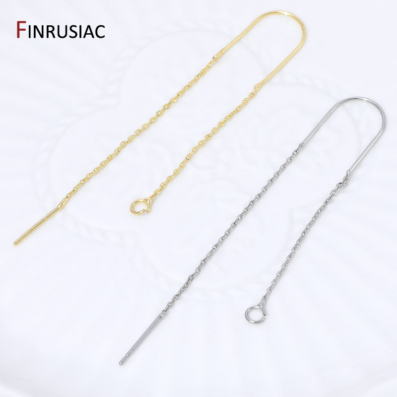 18K vergoldete Messing-Ohrring – Jewelry Making Thread Bewertung und Preis