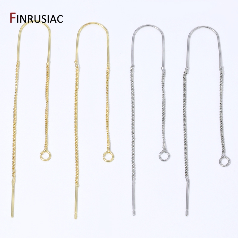 18K vergoldete Messing-Ohrring – Jewelry Making Thread Bewertung und Preis