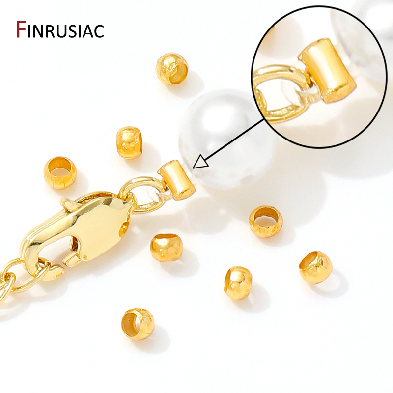 Runde/Rohr-Crimp-Endperlen aus – Crimp Bead Tube Bewertung und Preis