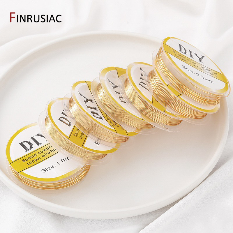 14K vergoldeter Kupferdraht fü – Jewelry Making Thread Bewertung und Preis