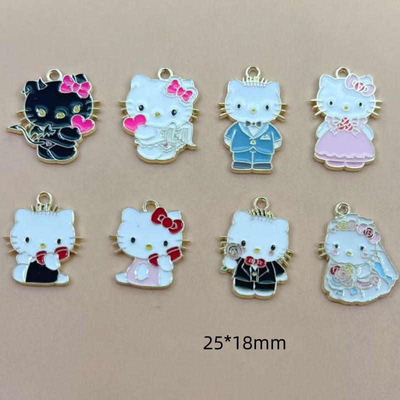 10 Stück Cartoon-Emaille-Paar- – Jewelry Making For Couples Bewertung und Preis
